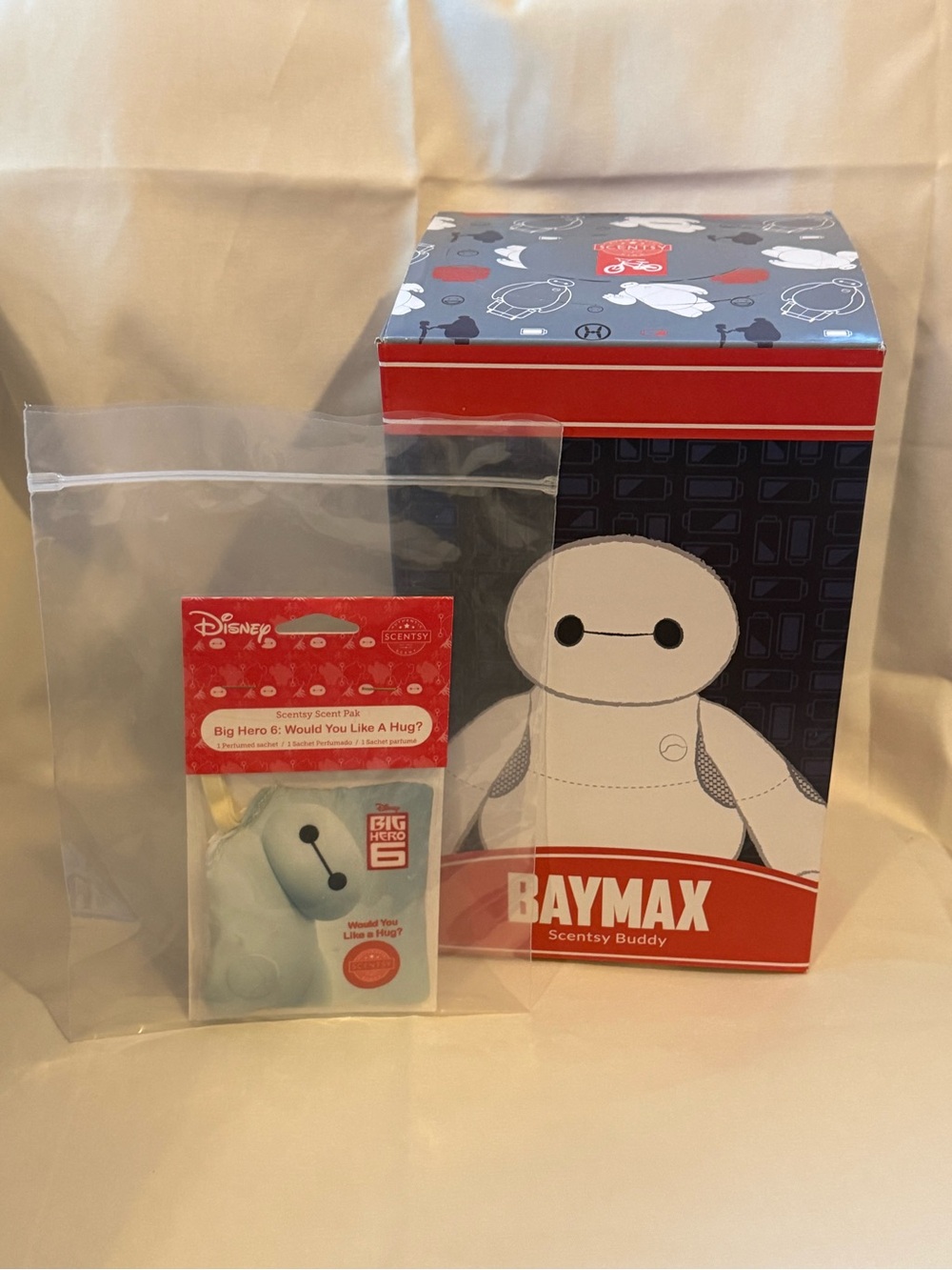 Scentsy Baymax Plush Buddy with ScentPak